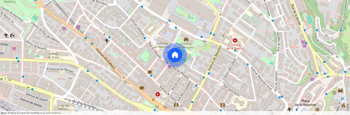 Rue du Maupas 42C, 1004 LAUSANNE