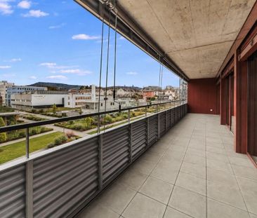 Moderne Architektur: 4.5-Zimmer-Wohnung im offenen Riegelbau - Foto 5