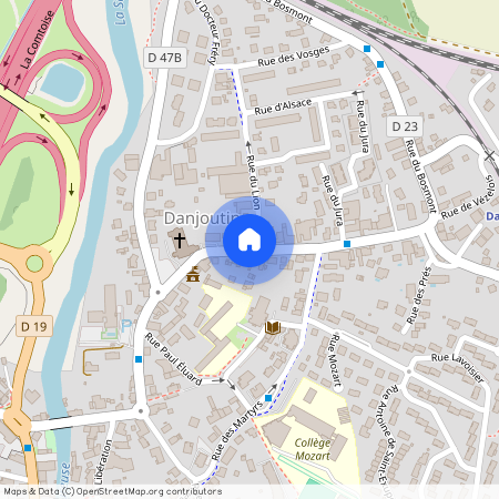 TERRITOIRE DE BELFORT (90), - BOURGOGNE-FRANCHE-COMTÉ, DANJOUTIN (90400)