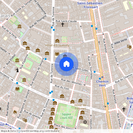 Saint Gilles 9, Rue Saint-Gilles, Paris