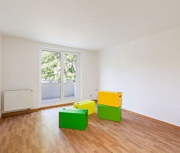 Bezugsfertige 3-Zimmer-Wohnung in ruhiger Wohnlage mit Balkon in Merseburg Nord - Foto 3