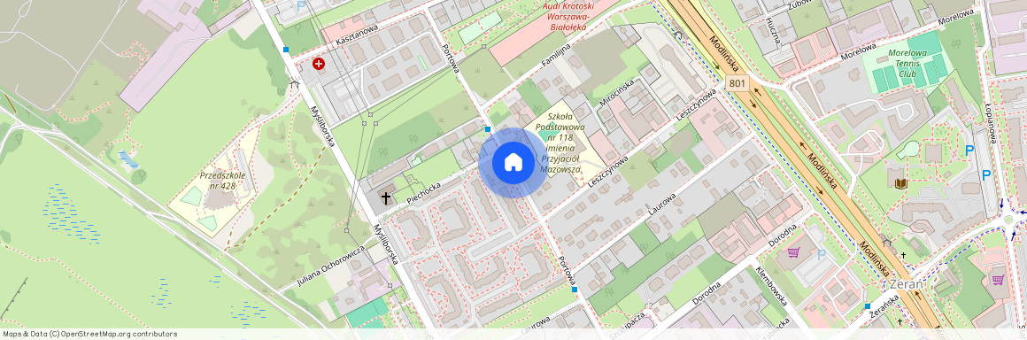 Warszawa, Białołęka, Portowa