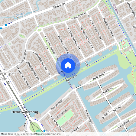 Parkbuurt oosteinde, 2548 ST, Waterlandsingel, Den Haag
