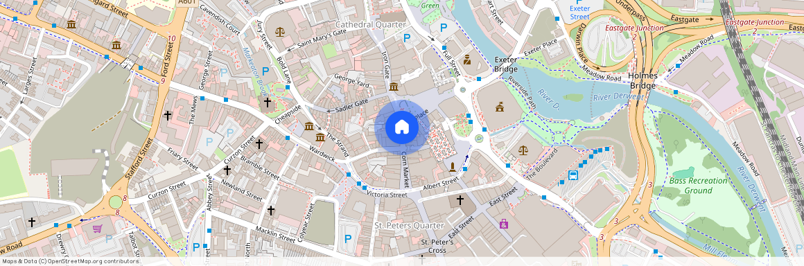 Market Place, Derby, DE1, Market Place, Derby, DE1 3PW