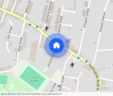 3 bedroom house to rent Nottingham Road, Alfreton, DE55 - Photo 1