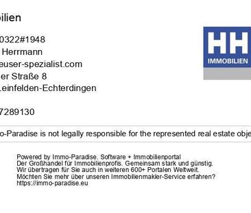 "Sonne, Süden: Grüne 2 Zimmer-Wohnung mit Terrasse" - Photo 1