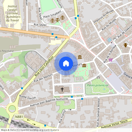 Rue Des Martyrs, 23, 6700, Arlon