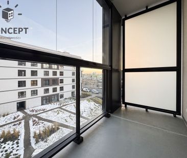 Nowoczesne studio ul. Krakowska | balkon - Zdjęcie 2