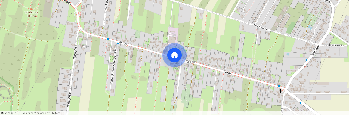 ul. Prosta, Zagórze, Kielce, świętokrzyskie