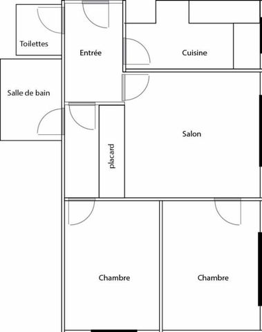 Location Appartement 3 pièces 62m² - Photo 3