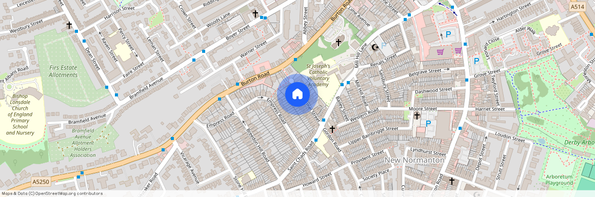 Mount Carmel Street, Derby, DE23