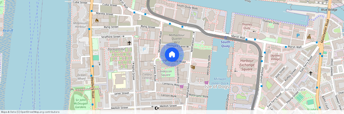 Maine Tower, 9 Harbour Way, Canary Wharf, London, E14 9DN