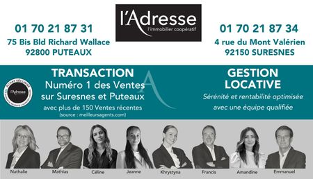 Location appartement 3 pièces, 68.00m², Rueil-Malmaison - Photo 4