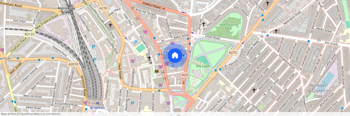 Oxford Street, Brighton, East Sussex