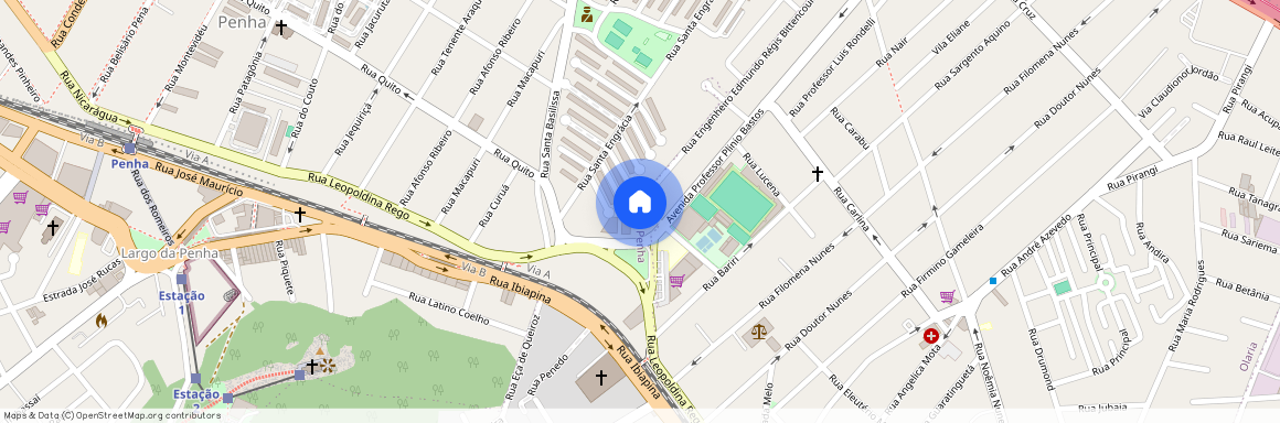 Rua Engenheiro Edmundo Régis Bittencourt, 10, Olaria, Rio de Janeiro, Rio de Janeiro, 21021300