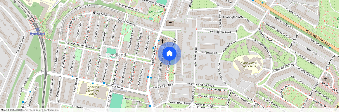Kingsborough Gardens, Glasgow, Glasgow City, G12