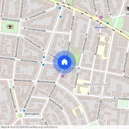 Arndtstraße, 60325 Frankfurt am Main, Germany