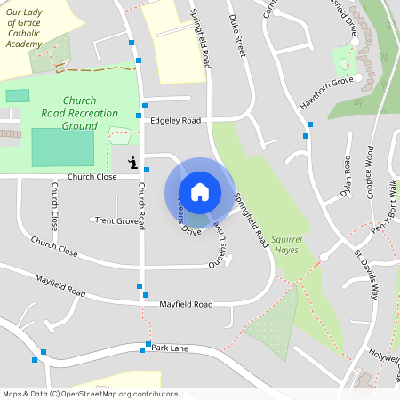 Queens Drive, Stoke on trent, Staffordshire, ST8