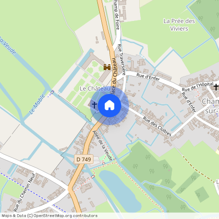 CENTRE-VAL-DE-LOIRE, INDRE-ET-LOIRE (37), 37120, Champigny Sur Veude