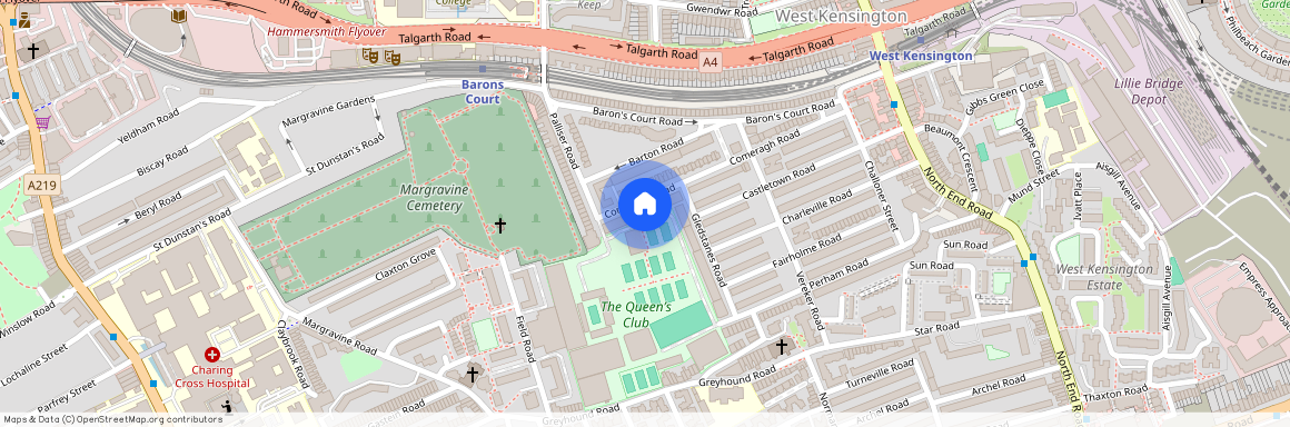 The Queen’s Club, Palliser Road, London, W6 8NL, United Kingdom