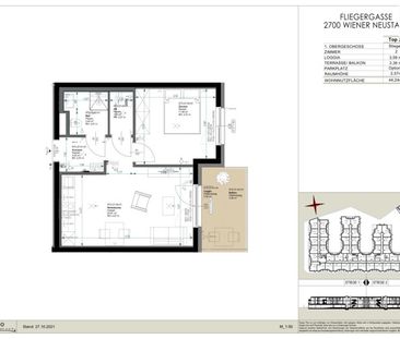Neuwertige 2-Zi Wohnung mit Loggia & Terrasse in Wiener Neustadt – ... - Photo 2