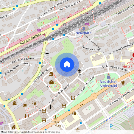Faubourg de l'Hôpital 33, 2000 Neuchâtel