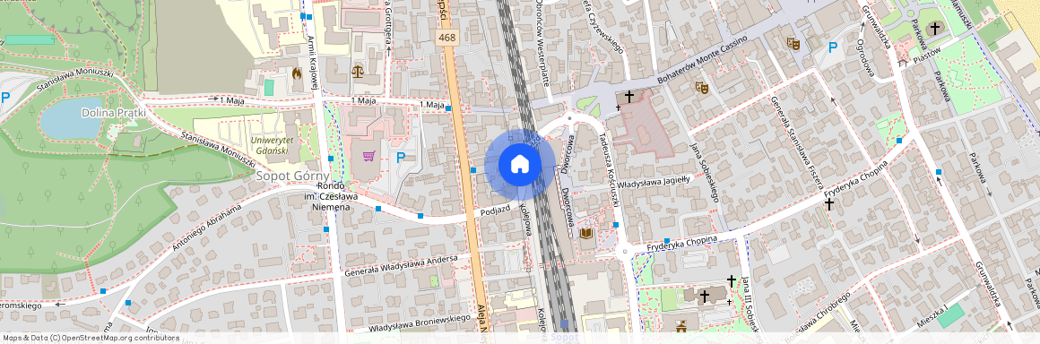 ul. Podjazd, Górny Sopot, Sopot, pomorskie