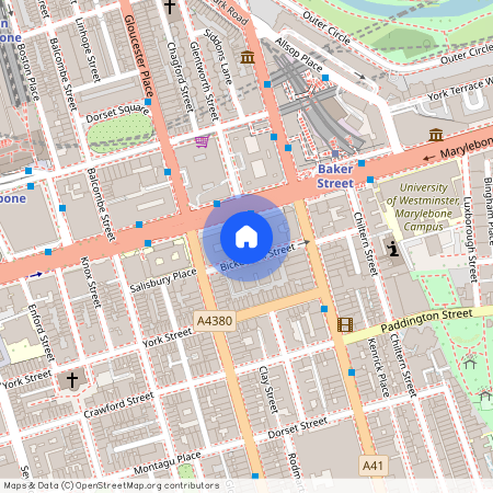 Bickenhall Mansions, Bickenhall Street, London, W1U