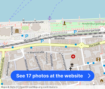 Saniertes Appartement mit Rheinblick - Photo 1