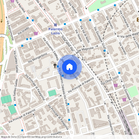 Palermo, Via Sandro Botticelli - Lazio