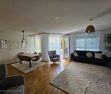 Appartement de 3.5 pièces au rez avec jardin - Photo 3