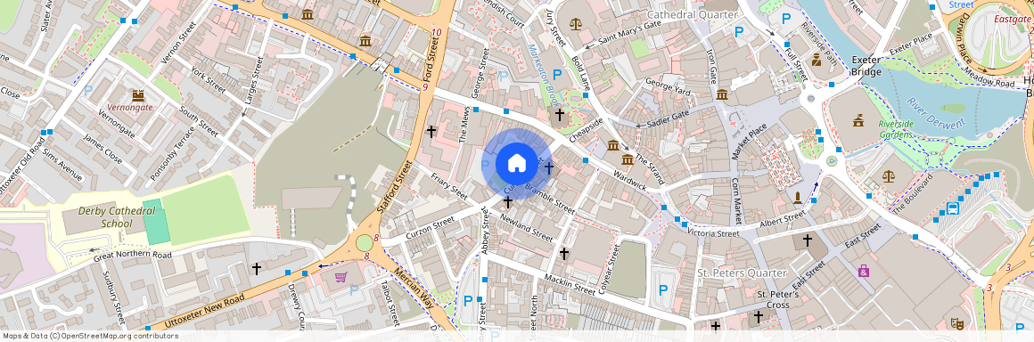 Curzon Street, Derby, Derbyshire, DE1