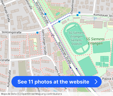 Mietwohnung in Erlangen - Hochwertige 1-Zimmer-Wohnung mit Einbauküche - Photo 1