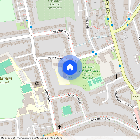 Pages Lane, Muswell Hill, London, N10