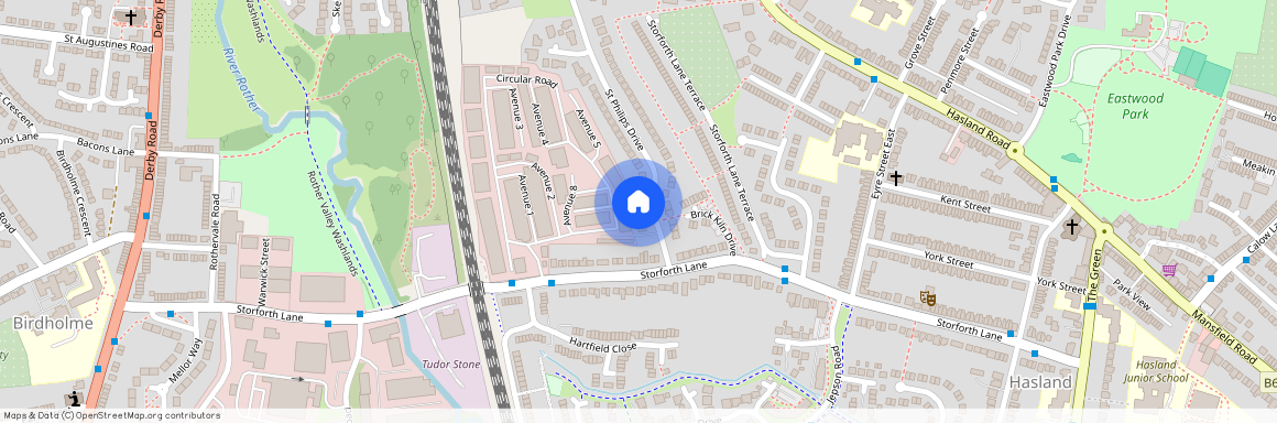 6 St. Philips Drive, Hasland, Chesterfield, S41 0RG