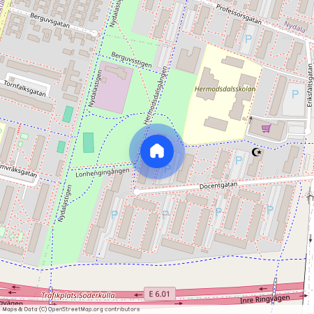 Docentgatan 9C, Hermodsdal