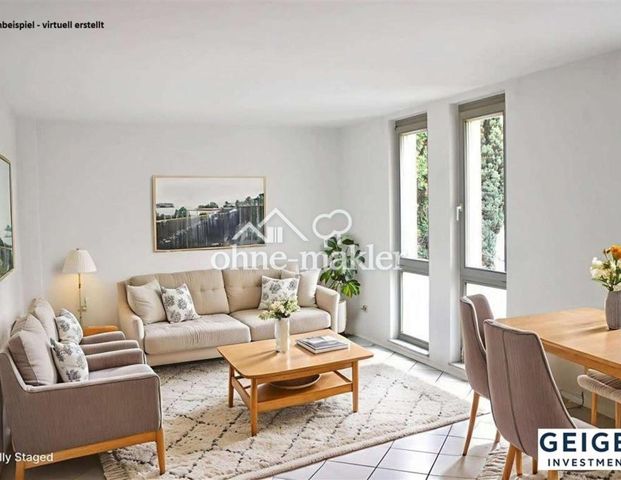 Stilvoll modernisierte 2-Zimmer-Wohnung mit Balkon, Terrasse & TG-Stellplatz – Nähe SAP & HD Druck - Foto 1