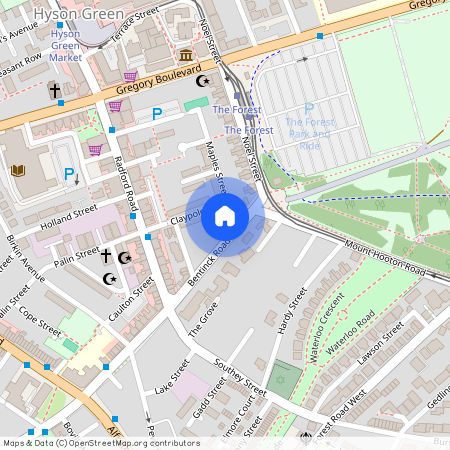 2 61 Bentinck Road, Nottingham, NG7 4AG