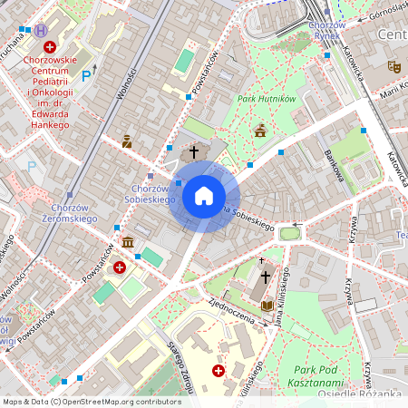 Sobieskiego 14, Centrum, Chorzów, śląskie