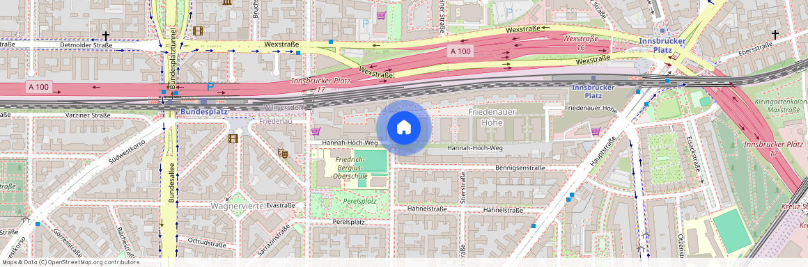 Friedenauer Höhe 23a, 12159 Berlin - Steglitz