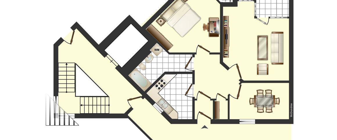 Dachgeschosswohnung in Osterode - Photo 1