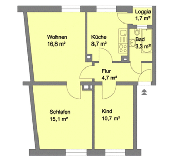 Schöne 3-Zimmer Wohnung im Norden von Nürnberg - Foto 5