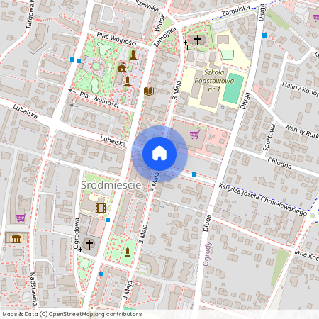 ul. 3 Maja, Biłgoraj, biłgorajski, lubelskie