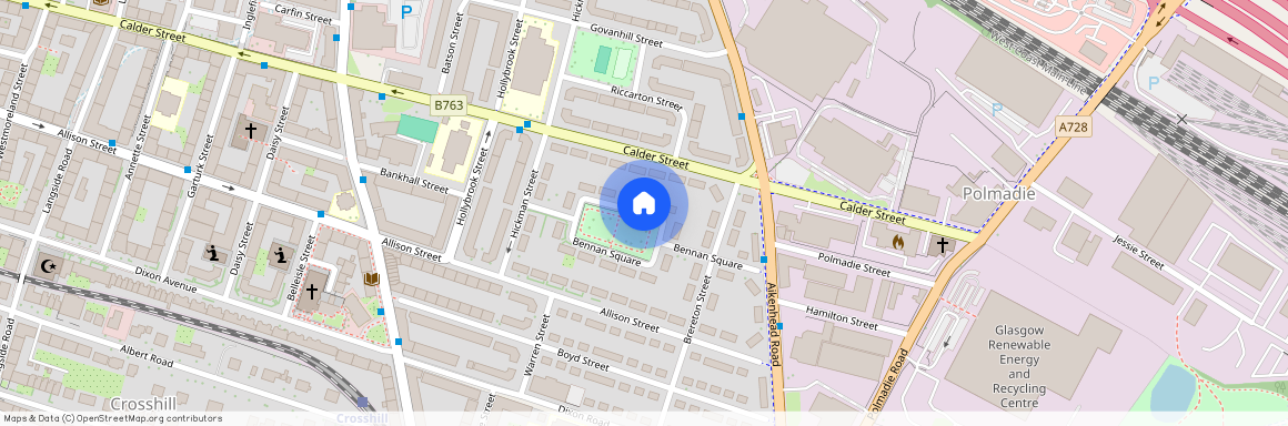 Bennan Square, Glasgow, G42