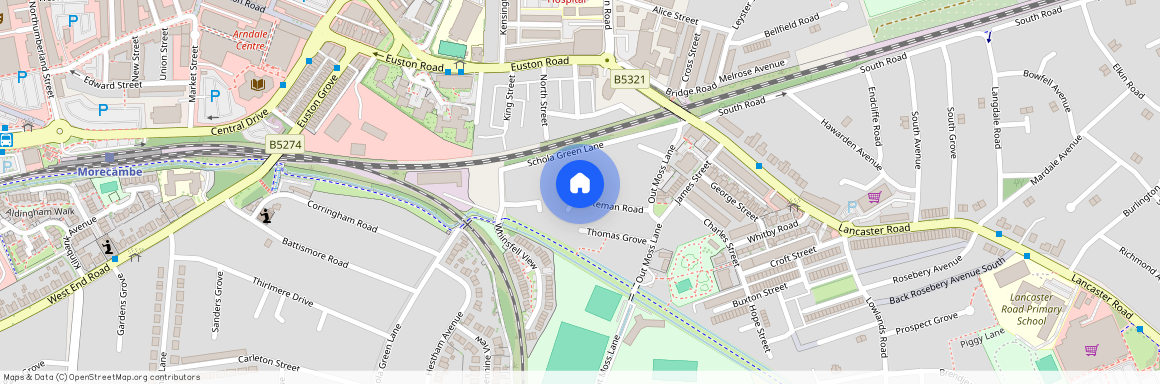 Bateman Grove, Morecambe, Lancashire, LA4