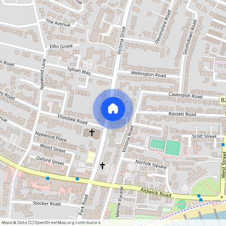 Flat 42 Streete Court 22 Victoria D, Bognor Regis, West Sussex, PO21