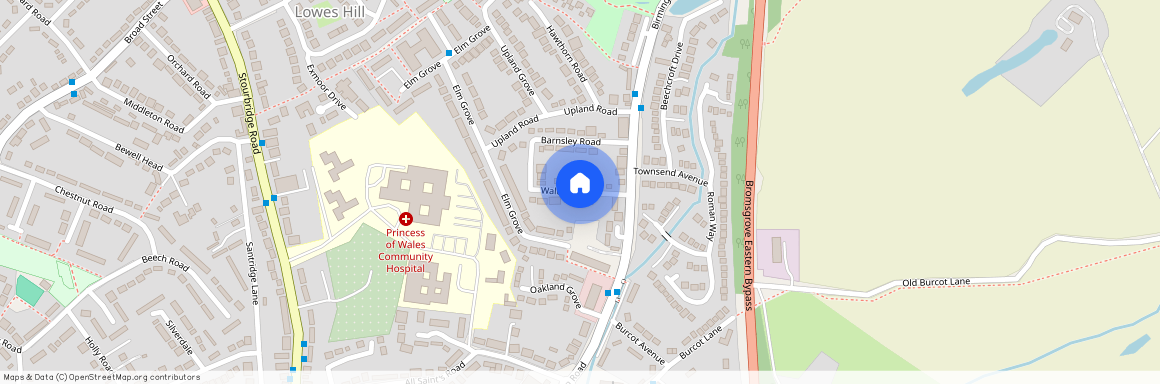 Walton Road, Bromsgrove, Worcestershire, B61