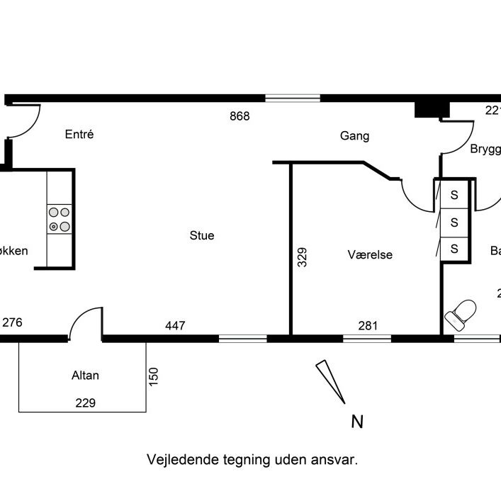 2 værelses lejlighed beliggende i rolig gård - Photo 2