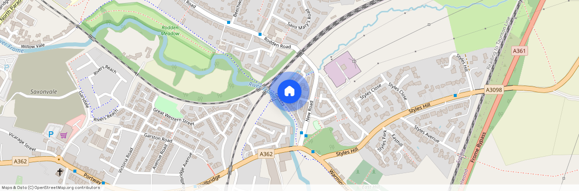River Walk, Frome, Somerset, BA11