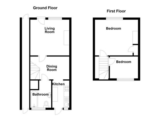 2 bedroom terraced house to rent - Photo 1